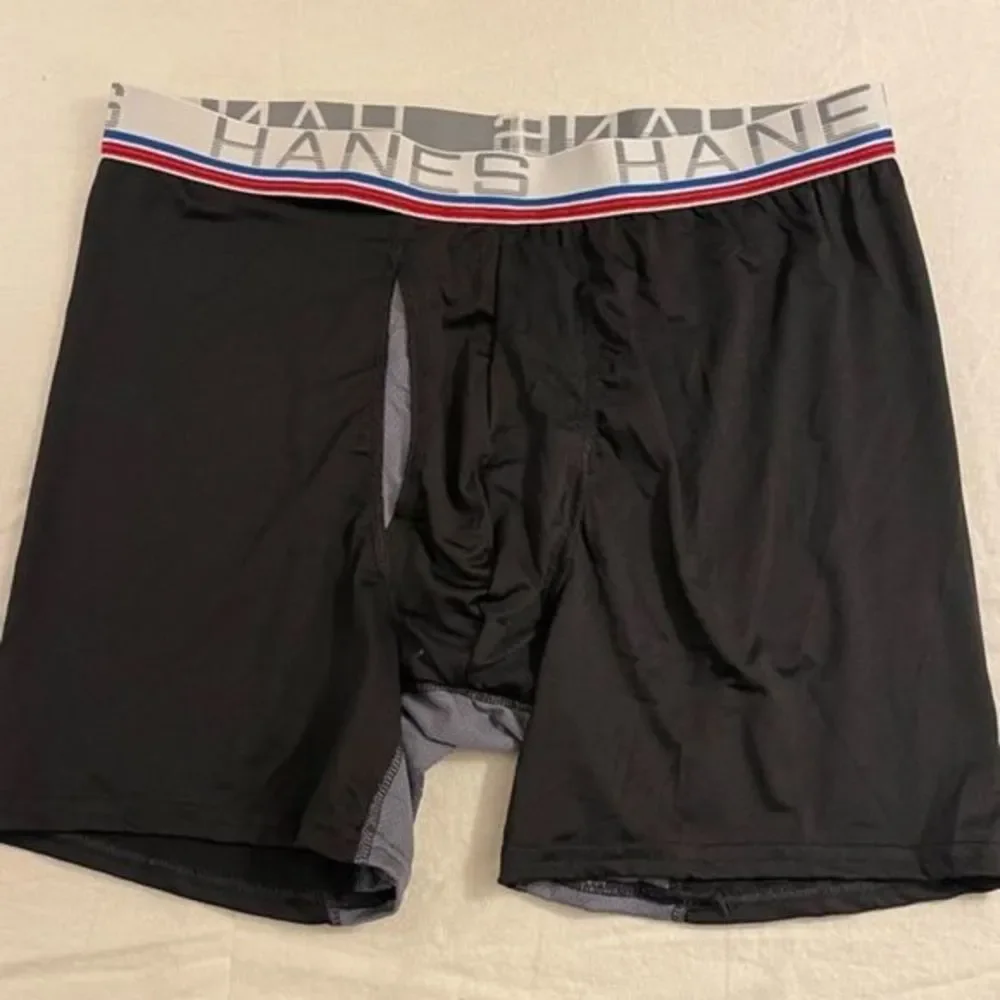 NWOT! Hanes Mens Xtemp Boxer Briefs Size‎ L